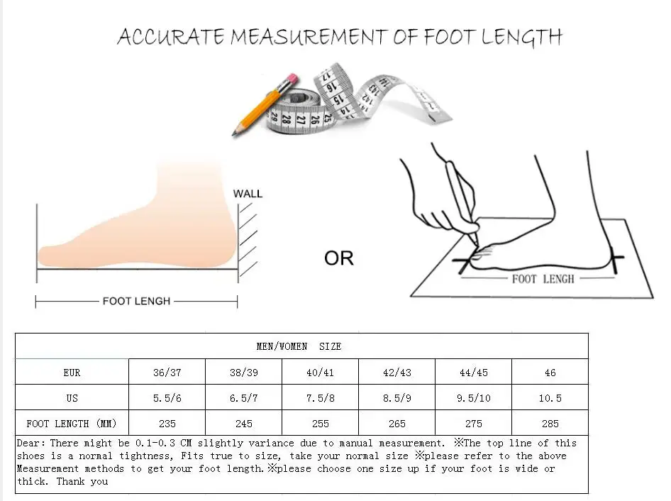 Upstream Swimwear Size Chart