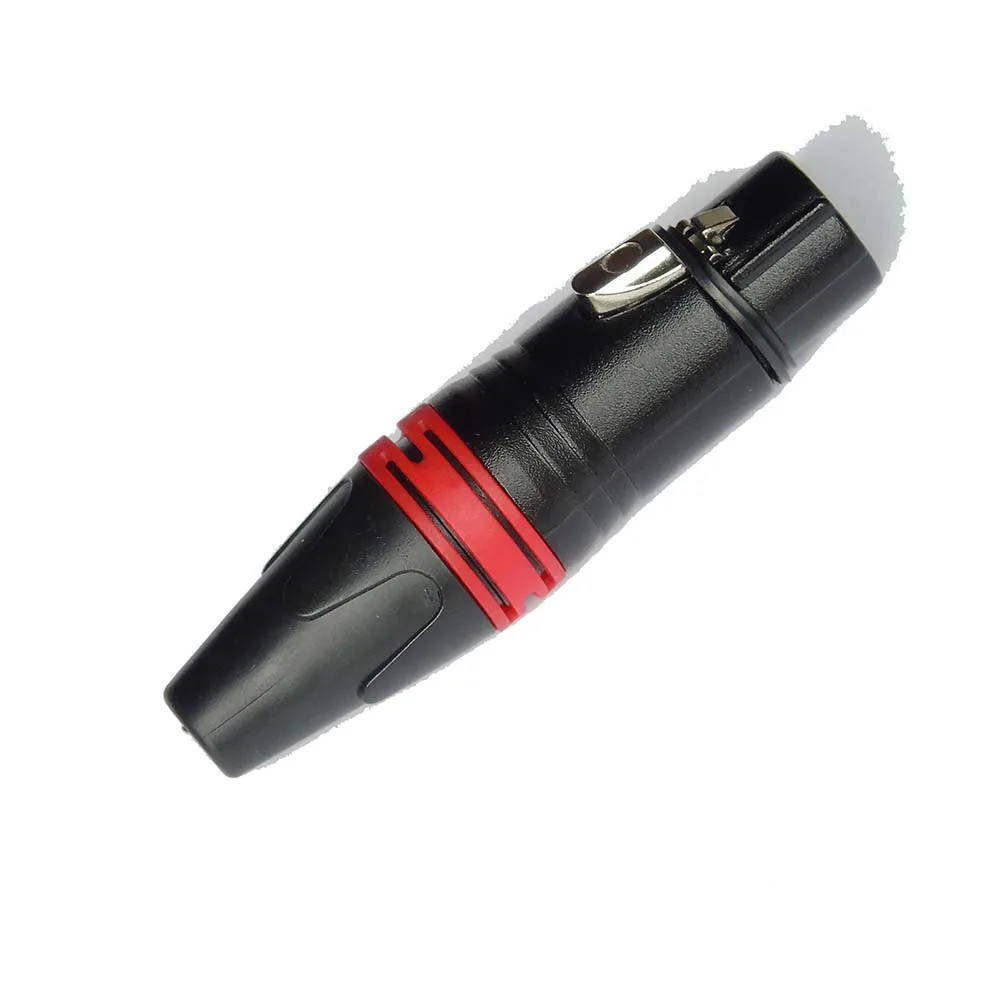 Высокое качество 100 шт./лот NC3MXX NC3FXX B 3Pin XLR разъем с золотым покрытием 3pin|connector