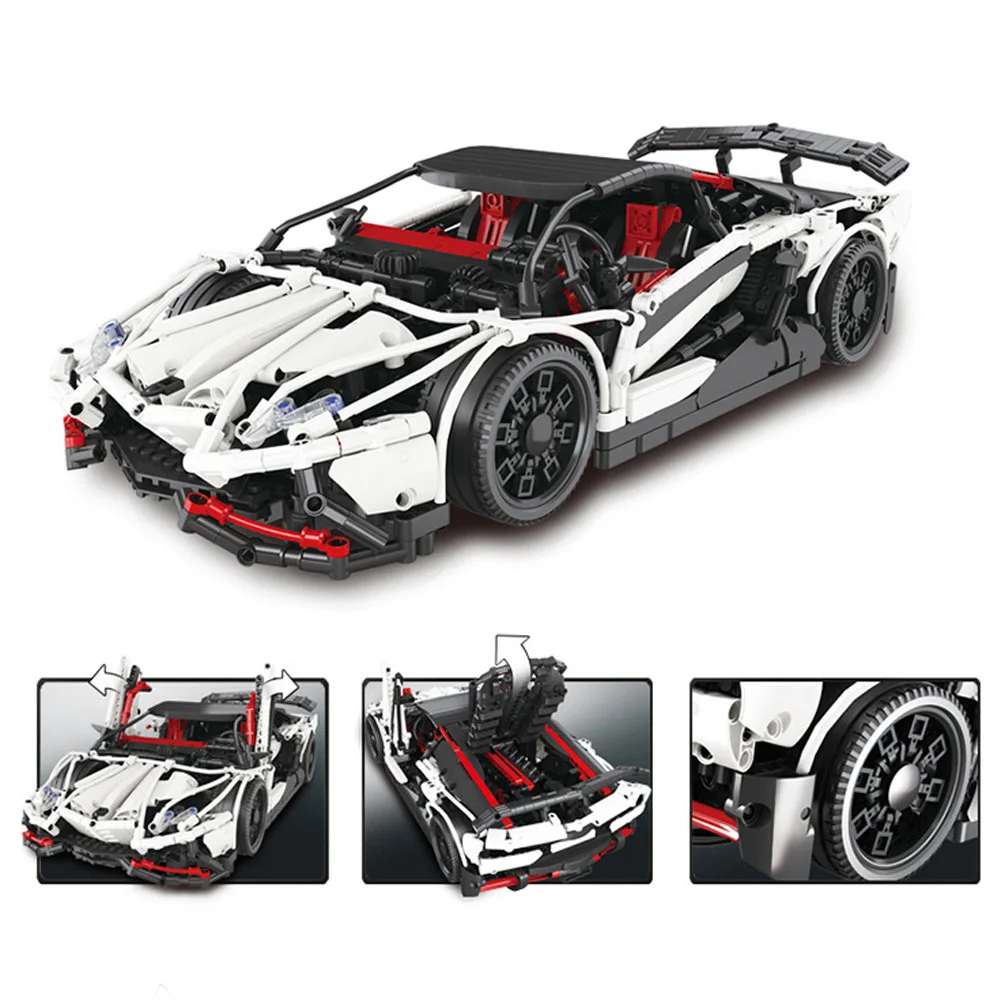 

Technic Series 23006 Genuine The Hatchback Type R Set Building Blocks Bricks Educational Toys for Children Boy Gifts Model