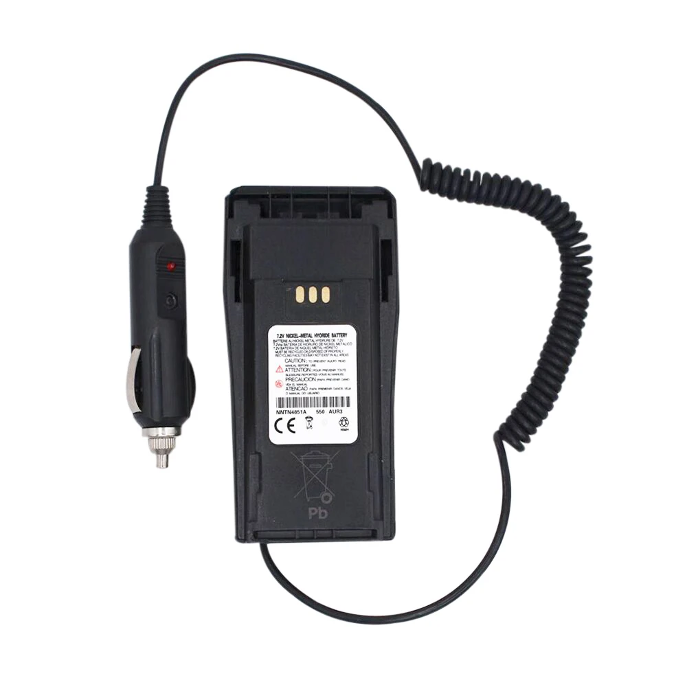 Автомобильное зарядное устройство NNTN4851 для Motorola Radio DP1400 CP200 EP450 CP040 CP140 CP160 CP180 PR400
