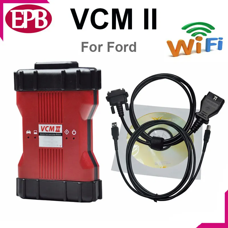 

High Quality VCM2 Diagnostic For Ford with wifi VCM II IDS Support 2015 Ford Vehicles IDS VCM 2 OBD2 Scanner Free shipping