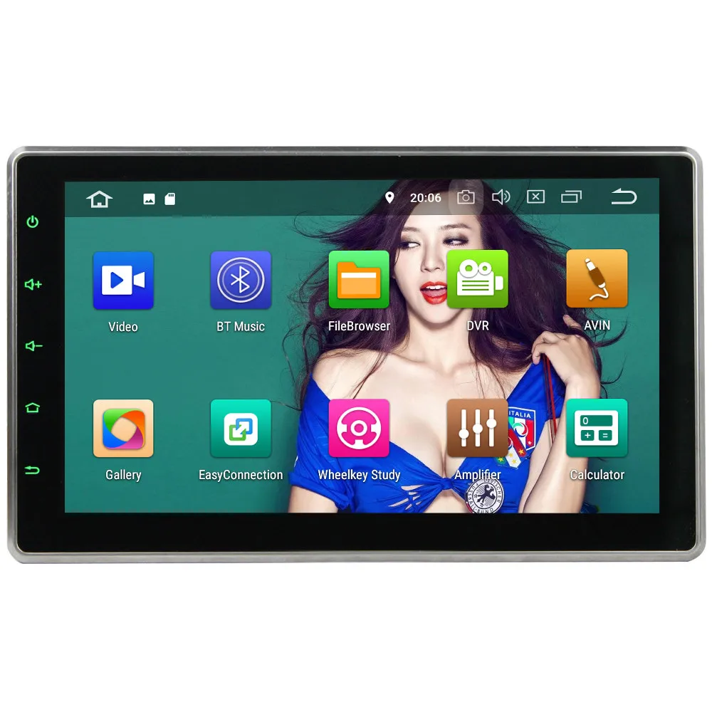 Clearance 10.1" IPS 4G Octa Core Android 8.0 4GB RAM 32GB ROM BT 2Din Rotative Screen Universal Car DVD Multimedia Player Radio Stereo GPS 1