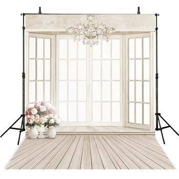 

Window Photography Backdrops Wedding Vinyl Backdrop For Photography Ivory Background For Photo Studio Foto Achtergrond