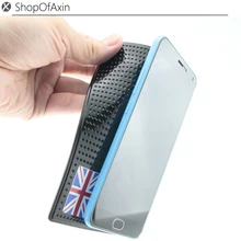 Авто нескользящий коврик PU Противоскользящий коврик для приборной панели моющийся многоразовый коврик для приборной панели автомобиля декоративный коврик держатель для мобильного телефона