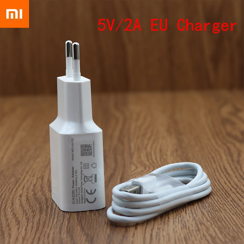 

Original Xiaomi mi a1 Charger For Mi 5 5s plus 6 Mix 2 Note 2 3 Redmi 4 4a 4x 5A Plus 5V/2A Usb Adapter charger for redmi 5 plus