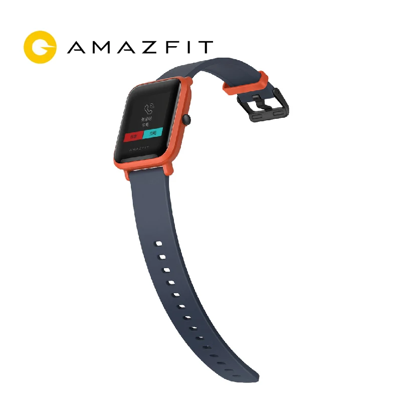 Смарт часы Amazfit Bip [английская версия] Huami GPS умные с IP68 Bluetooth 4 0 Пульс 45 дней