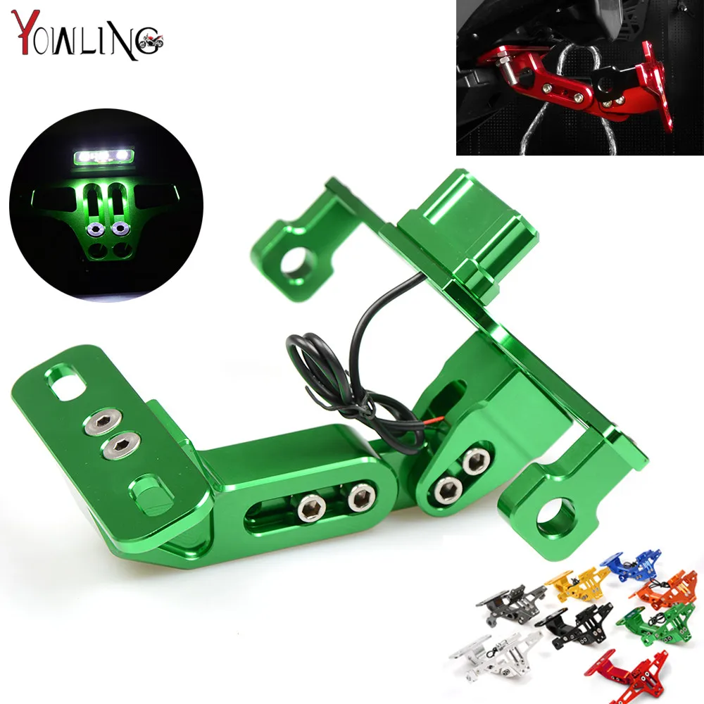 Кронштейн номерного знака мотоцикла держатель рамка номерной знак для Kawasaki Z800