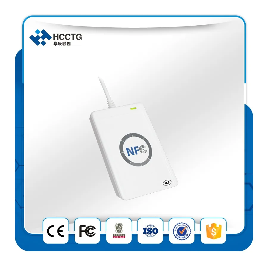 ACR122 NFC RFID USB Бесконтактный считыватель смарт-карт скорость чтения и записи до 212 кбит/с/242 кбит/с