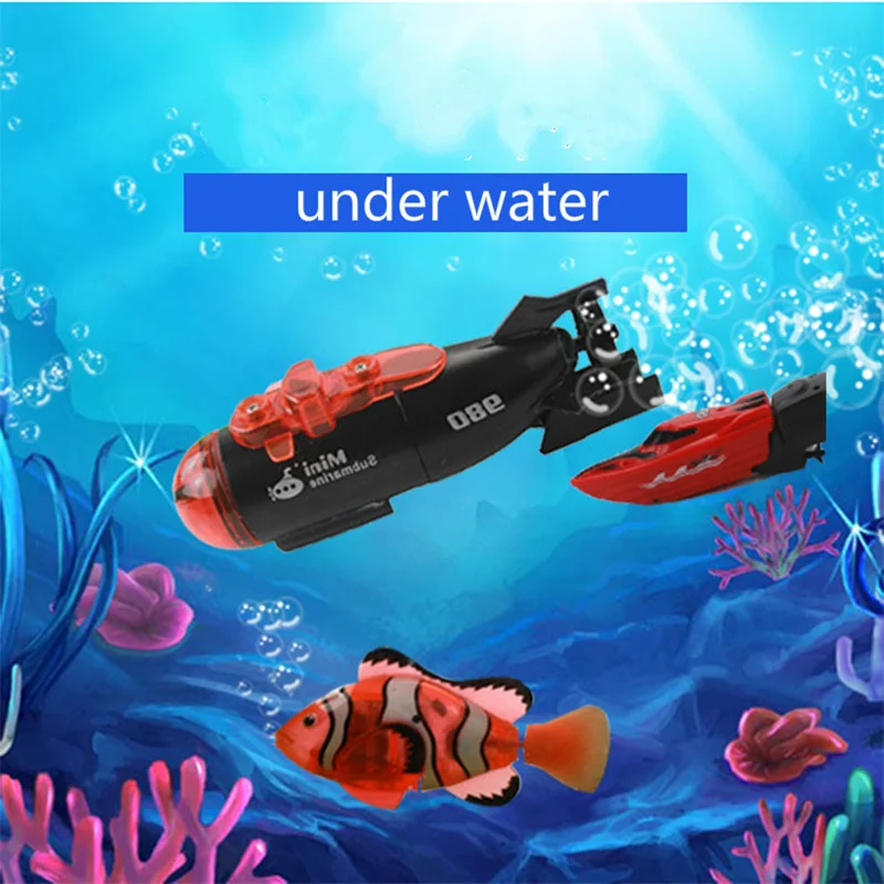 Забавные RC мини подводная лодка дистанционное управление под водой корабль лодка с дистанционным управлением детские игрушки подарок для детей
