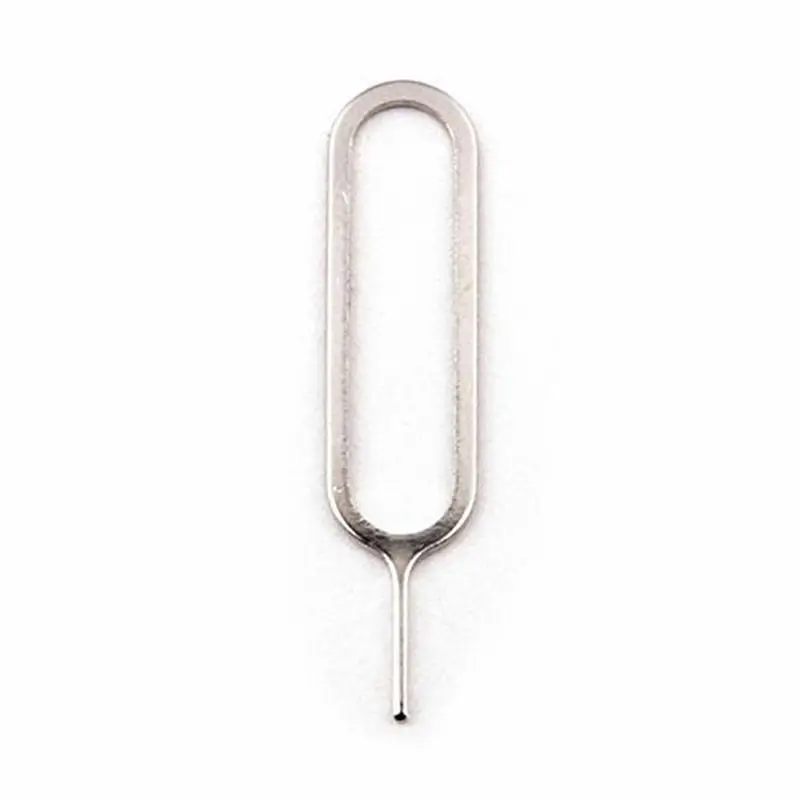 10 piezas Tarjeta de Sim para el iPhone 5S iPhone 6 7 4S 5 5C Xiaomi Redmi 3 iPad expulsar pin herramientas de la aguja para celulares