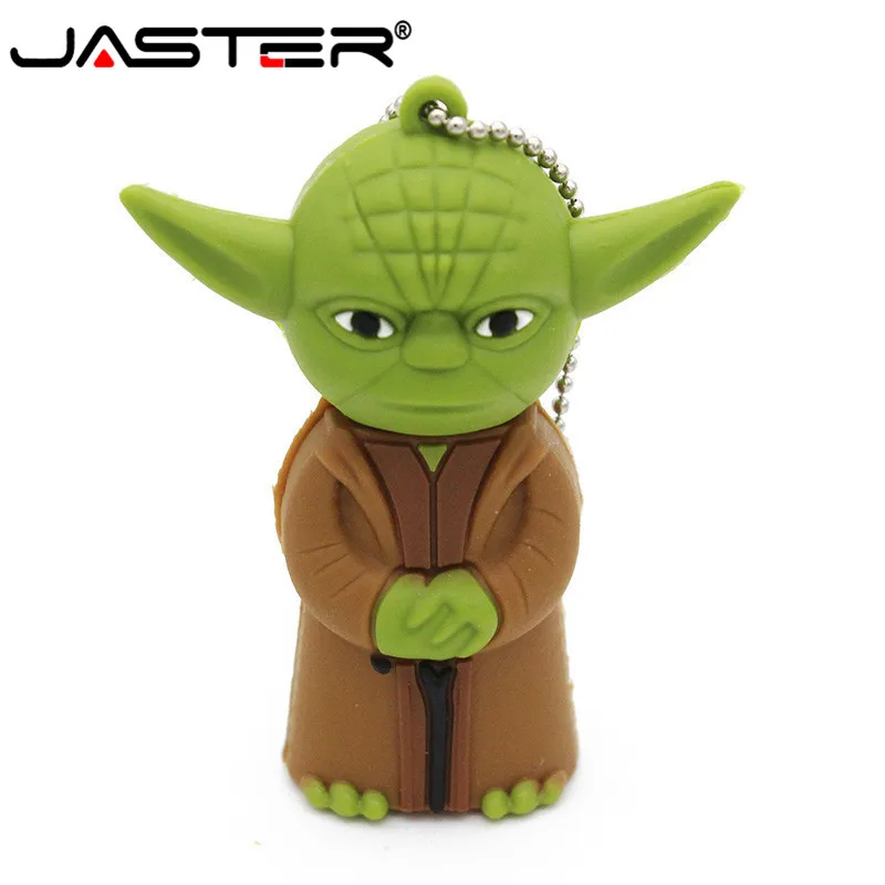 

JASTER Usb 2.0 Cartoon Pendrive Star Wars Yoda/Darth Vader Usb Flash Drive 4GB 64GB 16GB 32GB Memoria Usb Gifts Clef Chiavetta