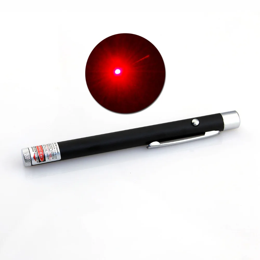 5MW 650nm Red Laser Pen,1pcs Black Strong Visible Light Beam