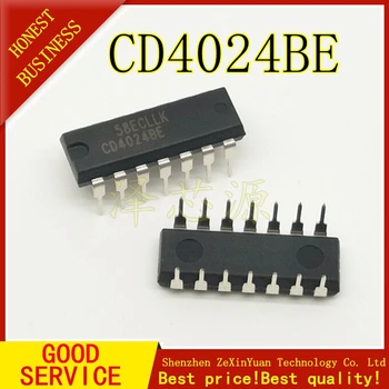 

5PCS CD4024BE DIP14 CD4024 DIP new and original IC