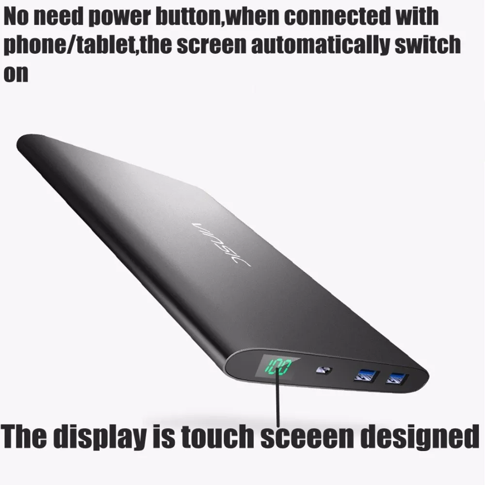 Xio Ultimo Samsung riserva e 20000 di Universale mi il per caricabatterie Powerbank SelenTeks United usb Slim iphone Dollar Xiao Vinsic Dual USD Accumulatori huawei stock mah States Caricabatteria 3 Xio Ultimo Samsung riserva 3