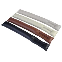 Faux Leather Car font b Seat b font Gap Pad Fillers Holster Spacer Auto Clean Slot