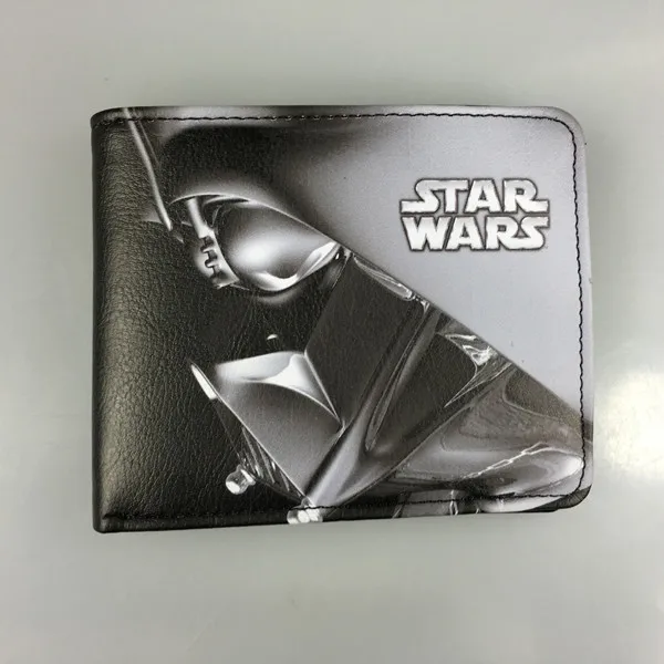 Star Wars Женские Кошельки Обувь для мальчиков gitls Короткие Кошелек bi-fold starwar фильм держателя карты доллар Сумки мультика кожа короткие женские Кошельки - Цвет: U