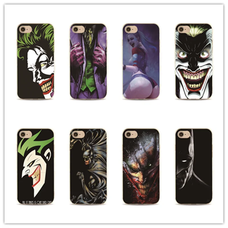 joker dc comics harley quinn batman phone case Hard plastic for iPhone