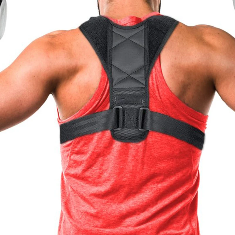 

Adjust magnetic therapy Back Posture Corrector Brace Shoulder Back Support Belt Shoulder Posture for Unisex MR588