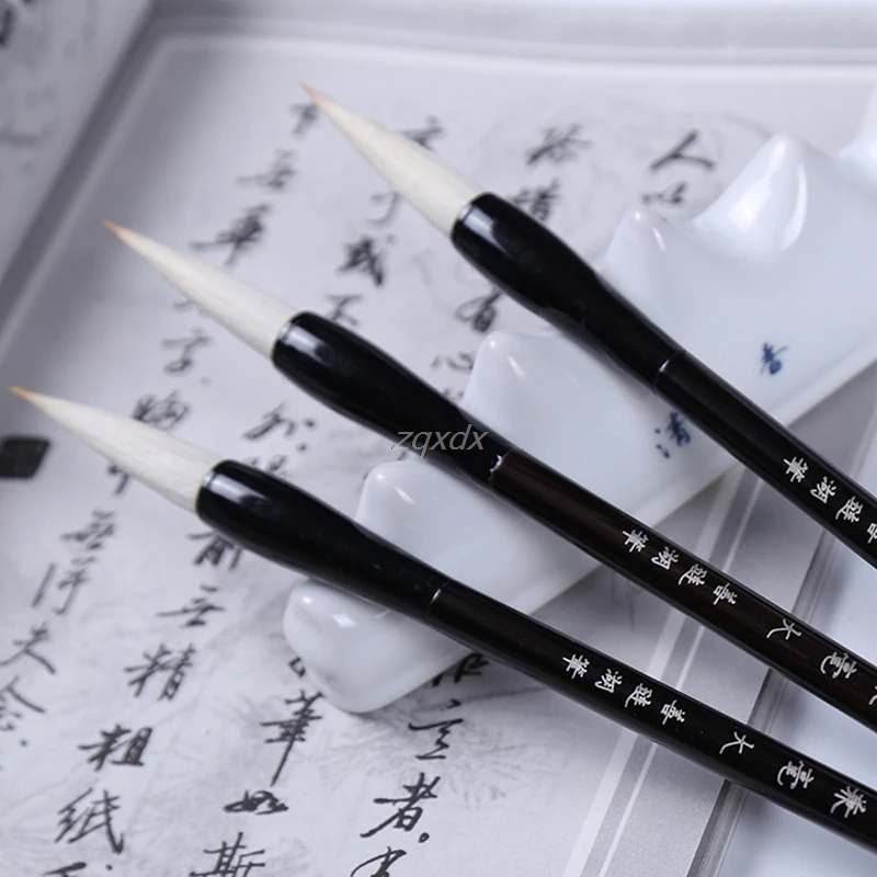 Top Quality Writing Brush Chinese Calligraphy Brushes Pen For Woolen