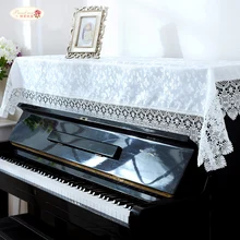 Proud Rose, 90*180 см, кружевная крышка для пианино, вышивка, полотенце для пианино, скатерть, корейский стиль, домашний чехол для пыли