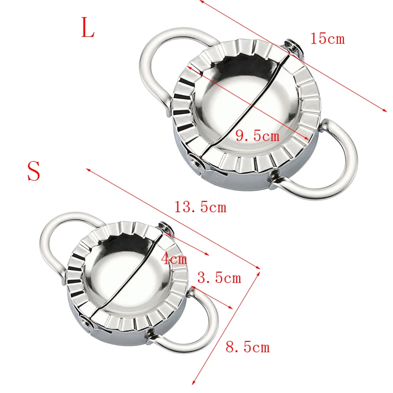 Пельменный чайник из нержавеющей стали, Пельменный чайник Jiaozi, пресс для теста, пирог, пельменей, формы, зажимы, сделай сам, легкая форма для пельменей, кухонные инструменты