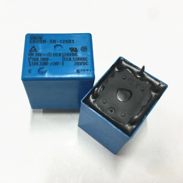 Горячие Новые 24 В реле SRUDH-SH-124D1 SRUDHSH124D1 SRUDH-SH-124D1-24VDC 24VDC DC24V 10A 240 5PIN | Обустройство
