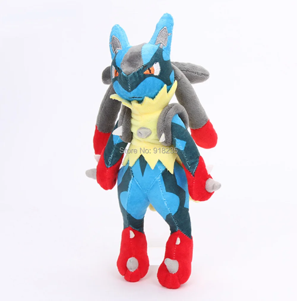 28 см Lucario XY плюшевые мягкие куклы для детей мягкие игрушки розничная