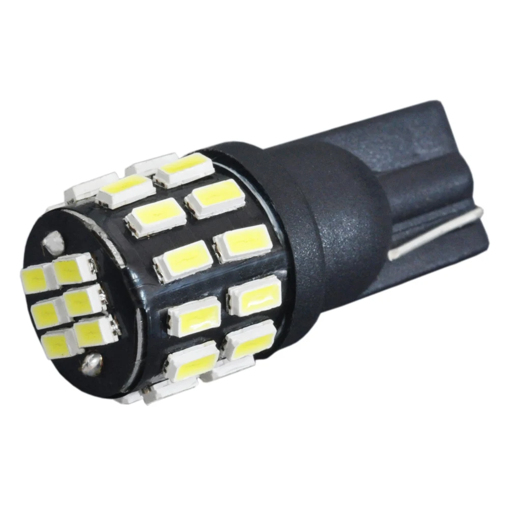 JIACHI, 100 шт.,, T10 led W5W 194 168, супер яркий белый 12-24 В, габаритный боковой габаритный светильник, лампа багажника, багажник, грузовой светильник s