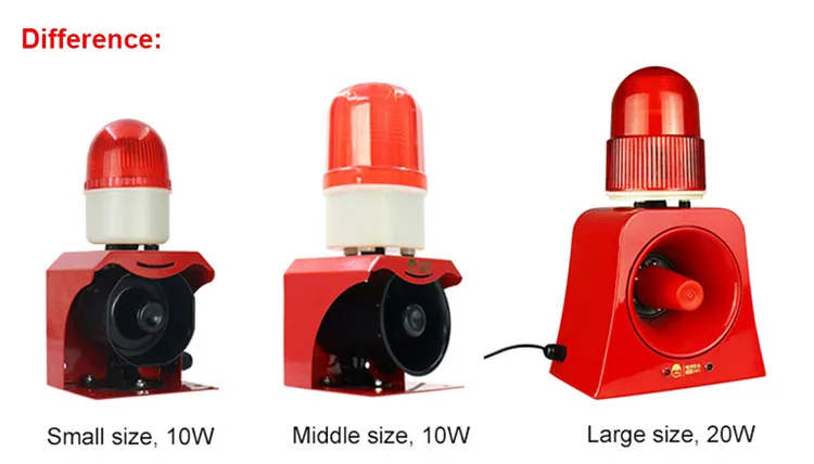 12 v 24 v 220 v sirene