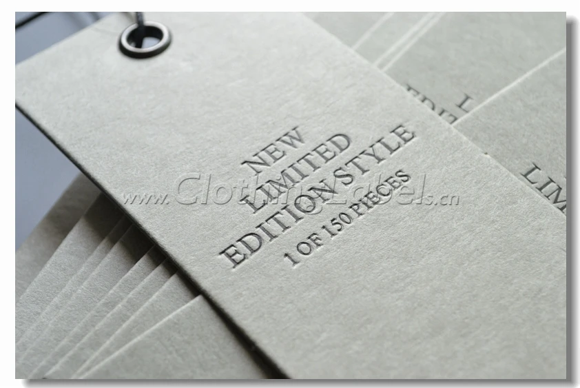 cardboard swing tags