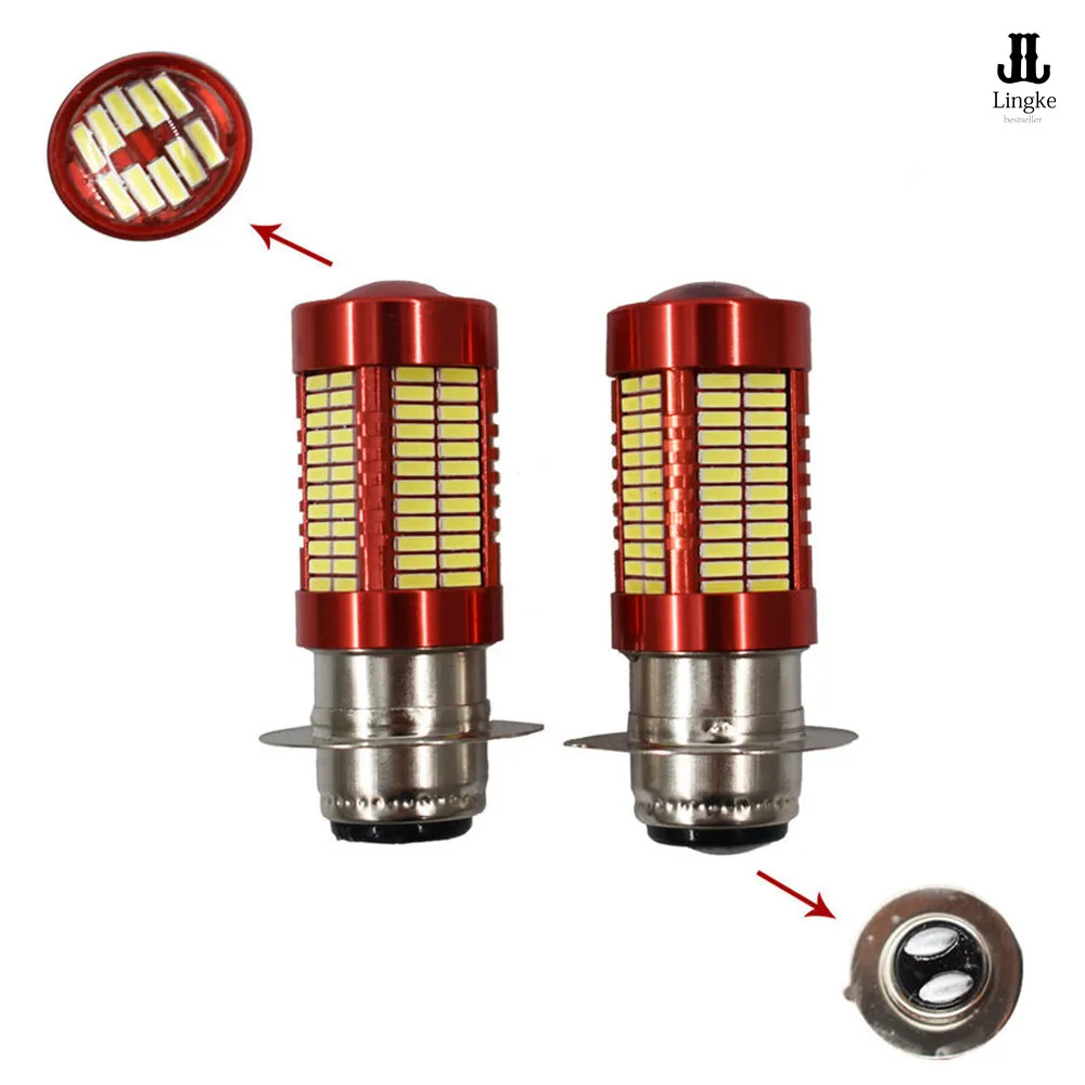 

2x LED Headlight Fit For Suzuki LTZ 400 Z400 QUADSPORT 2003-2008 H6M 102-SMD White