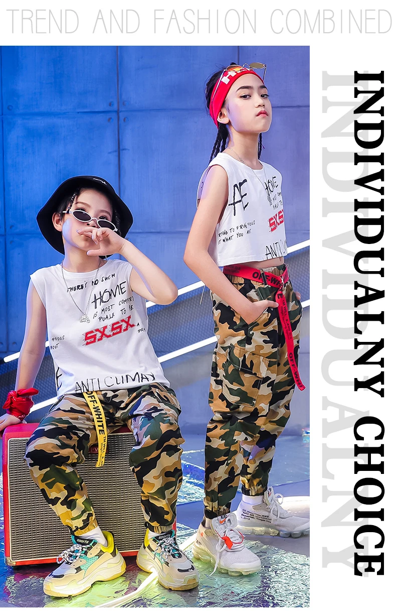Boys Hip hop Jazz Performance Costume_14