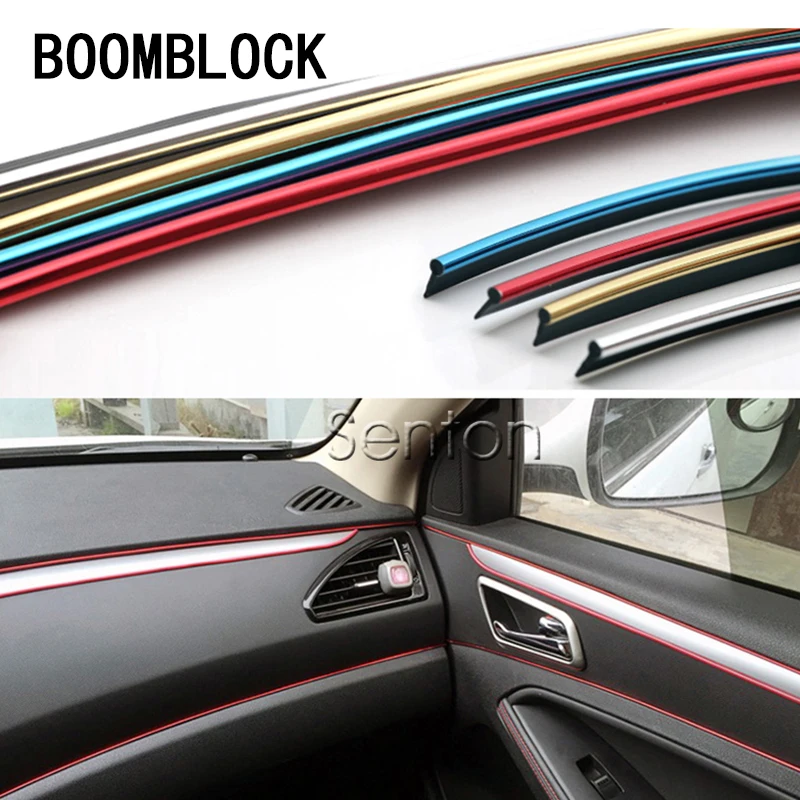 BOOMBLOCK 5 м молдинг салона автомобиля для Lifan x60 Chery Tiggo Saab Abarth 500 Ssangyong Kyron Rexton