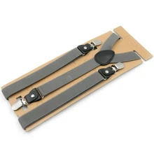 Взрослых 3 клип ремни унисекс y-образный однотонный ремень клипы