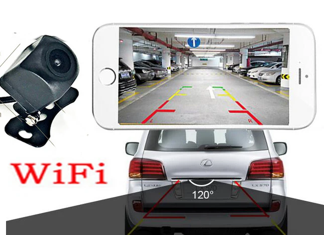 

WIFI Reversing Camera Dash Cam Star Night Vision Car Rear View Camera Mini Body Water-proof Tachograph for iPhone and Android