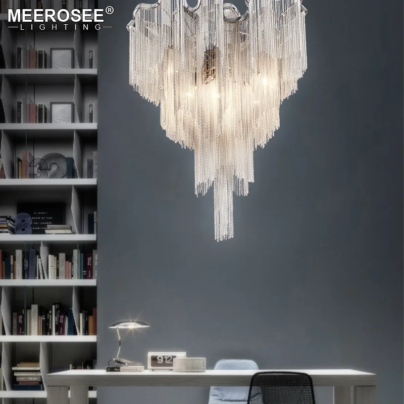 Люстра с Френч цепью встроенная лампа для фойе столовой ресторана|chandelier lamp|flush mount