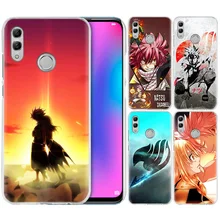 FAIRY TAIL чехол для huawei Honor 8X Y9 9 10 Lite Play 7C 8C 8S 8A фотоаппаратов моментальной печати 7S 7A Pro V20 20i Y6 Y7 Y5 жесткий чехол с рисунком из аниме чехол для телефона Capa