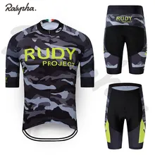 Tour De Rudyin 2019 Men Clothing Cycling Clothes kits Summer short sleeve bib shorts Quick-dry racing maillot ciclismo set Italy
