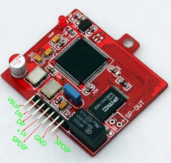 

CM6631 daughter card (Suitable for TDA1541 AK4399 parallel)