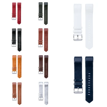 

Smart Wristband Replacement Genuine Leather Watch Band Fully Wrapped Genuine Leather for Fitbit Charge 2 Wrist Band Bracelet