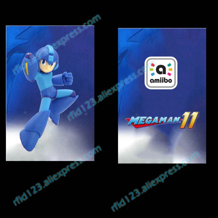 NFC Amiibo печатная NFC карта для Mega Man 11 Amiibo - Цвет: Card Edition