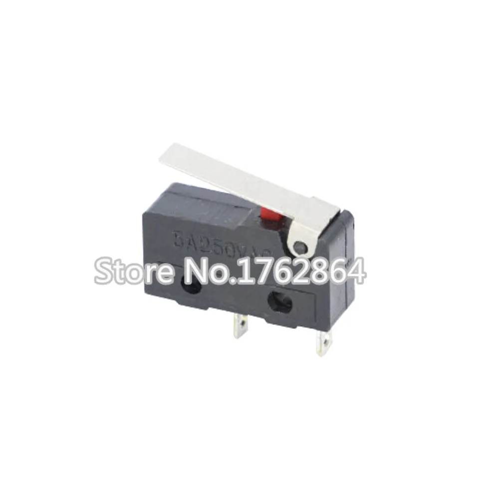 10 шт. концевой выключатель 2 Pin N/O N/C высокого качества все новые 5A 250VAC KW11 3Z микро
