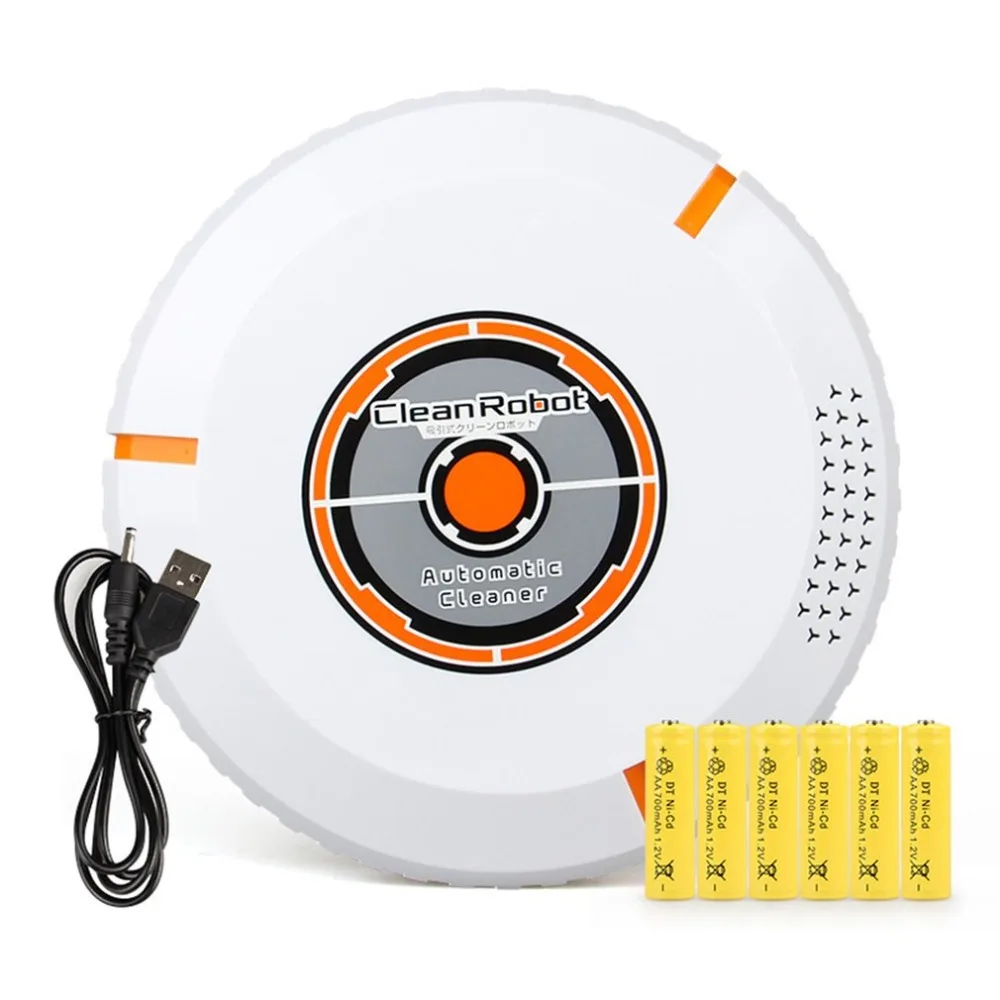 

Full Automatic Intelligent Smart Cleaning Robot Vacuum Cleaner USB Charging Automatic Robotic Home Floor Cleaner Dust Sweeper