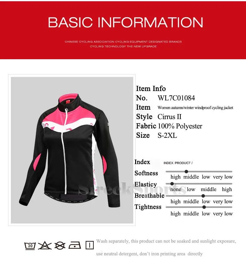 Santic Женская куртка с принтом на открытом воздухе для велоспорта зимние ветрозащитные велосипедные пальто велосипедная майка трикотаж теплая+ Теплая Флисовая велосипедная одежда