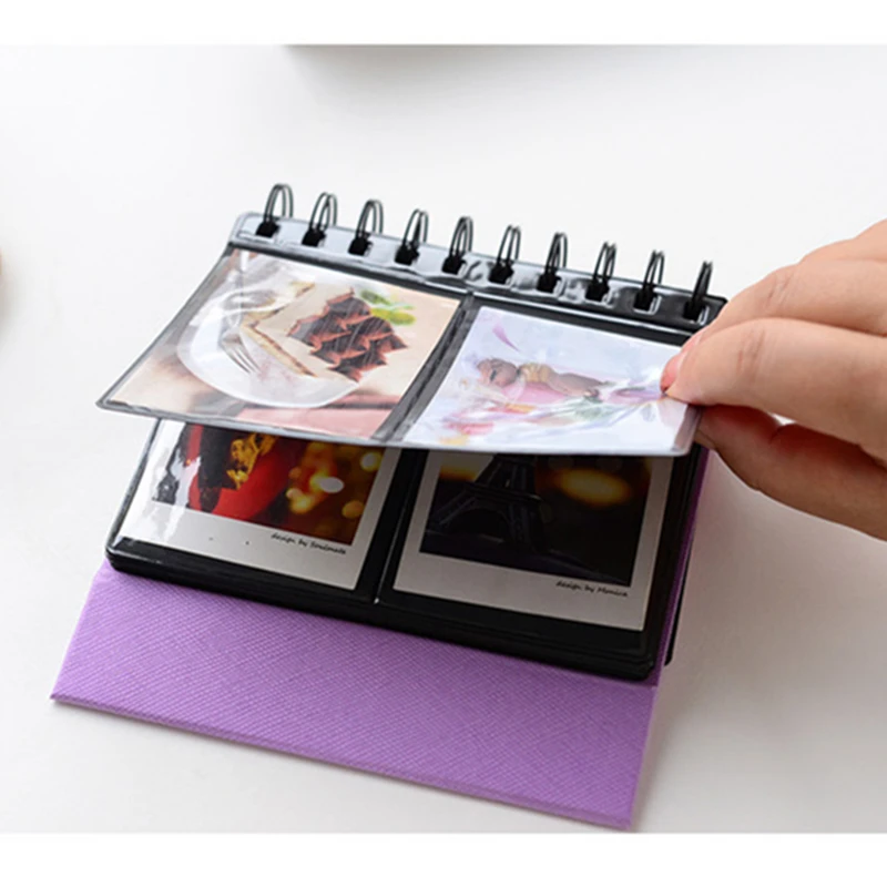 Настольный компьютер стоял Стиль 68 карты мини альбом 3-дюймовая пленка междоузлий Polaroid Фотоальбом креативный Ретро Декорации для альбомов альбом на день рождения
