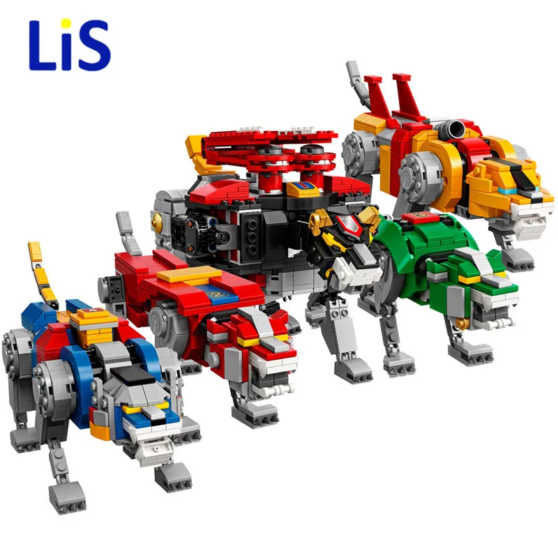 

16057 2600Pcs Defender of the Universe Voltron Set Compatible Legoing 21311 Model Building Kits Blocks Bricks Toys For Children