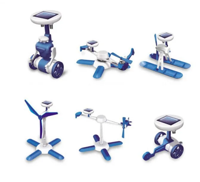 Buy wholesale6 in 1 Science fun Educational Solar kid DIY Toy Kit. solar