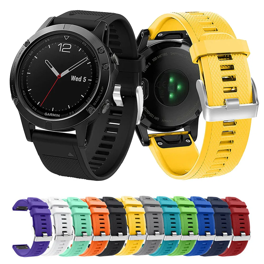 

Silicone Straps for Garmin Fenix Fenix5/Forerunner 935 Watch Band Sport Bracelet for Garmin Fenix 5 Plus Watch Strap Bands Wrist