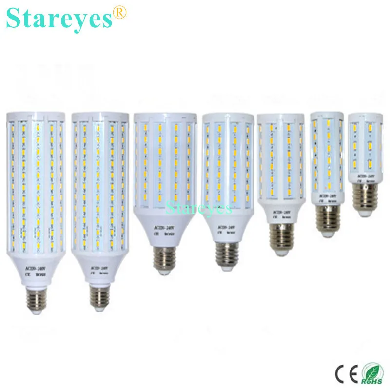 

1 piece E27 E14 B22 SMD 5630 5730 24 42 60 75 90 120 150 LED corn bulb led light droplight lighting Pendant downlight lamp