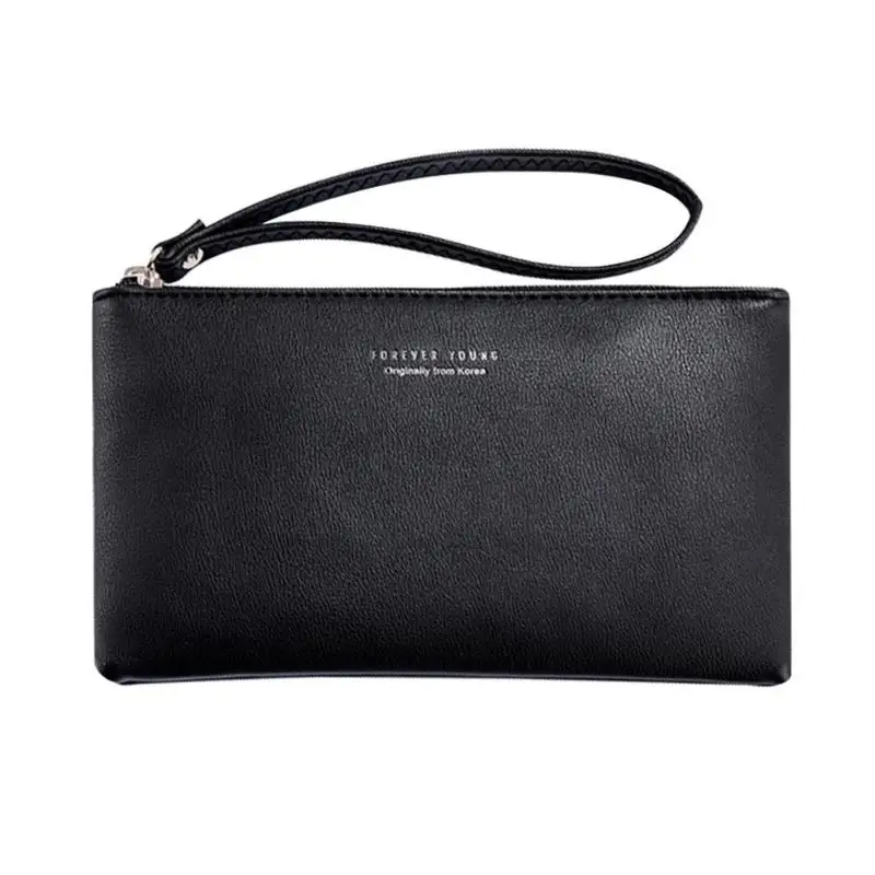 Women Clutch Bag Simple Black PU Leather Handbag Envelope Bag Small Clutches for Women Phone Money Bag Female Handbag sac a main